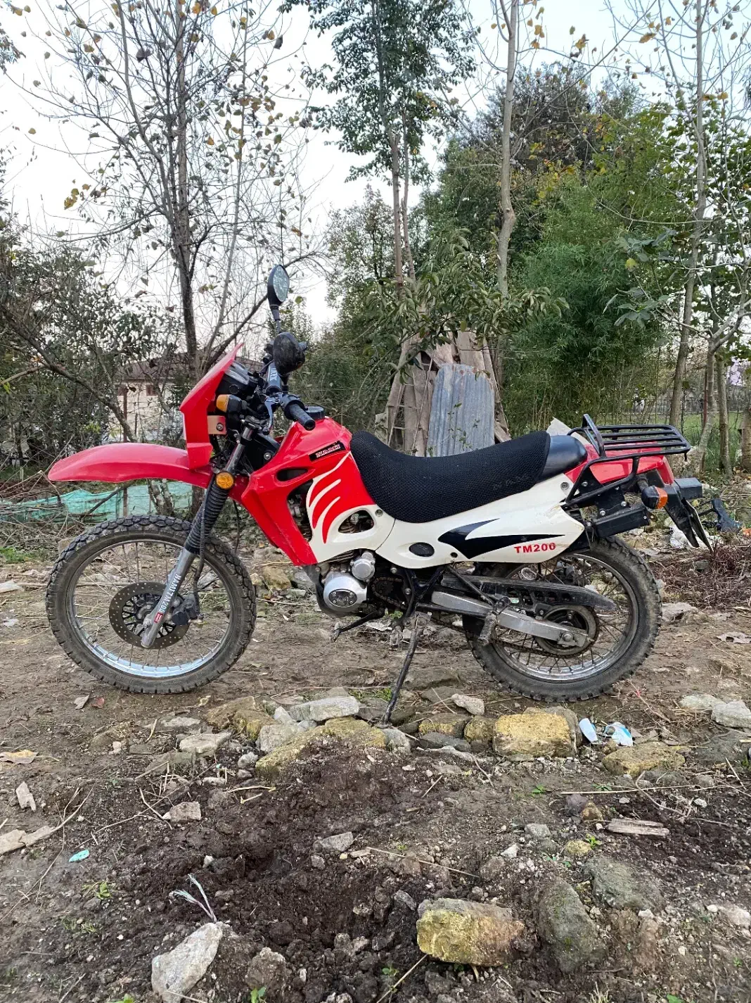 فر‌وش تریل ۲۰۰ نامی|موتورسیکلت|رضوانشهر, |دیوار