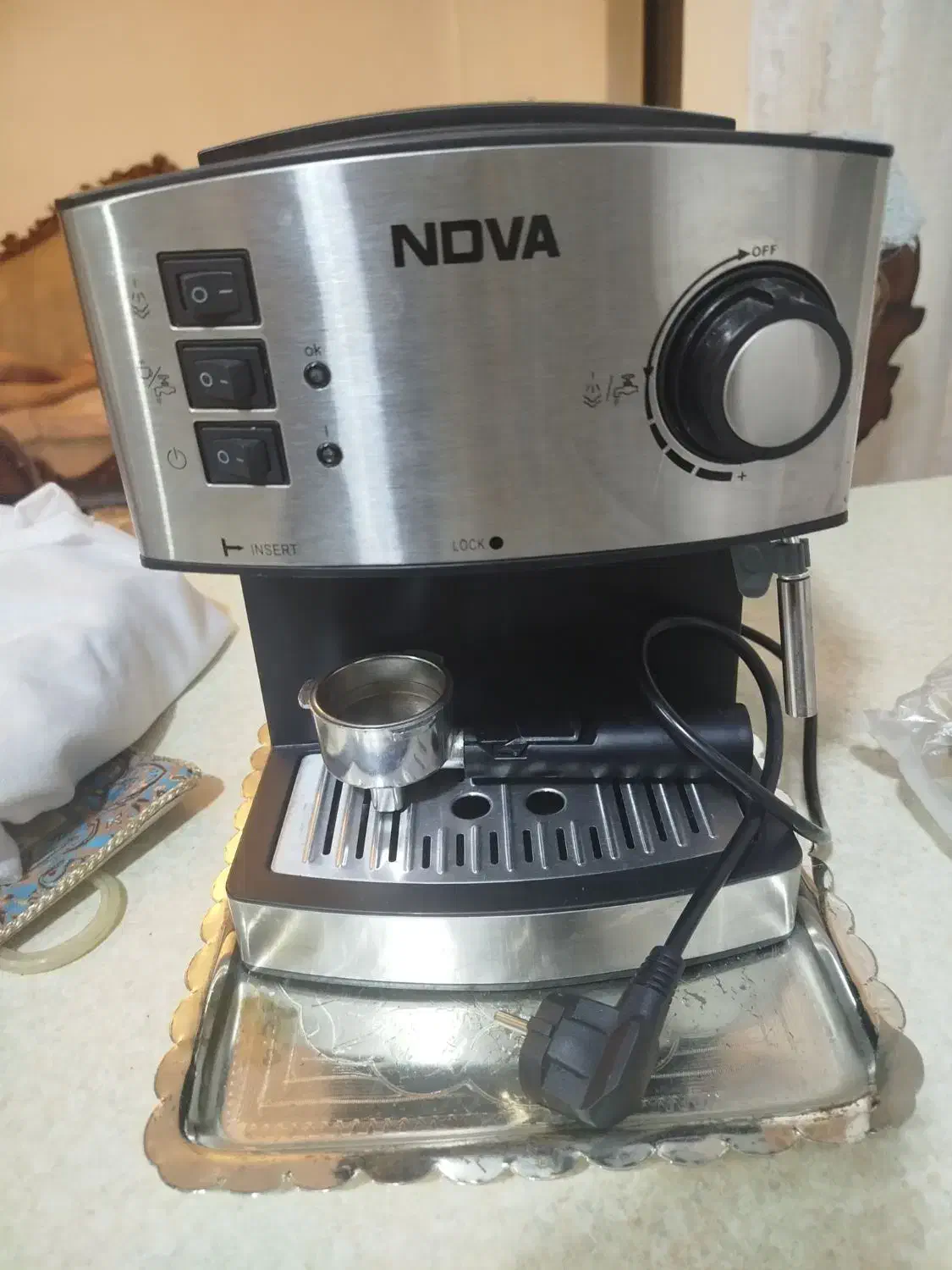 دستگاه قهوه ساز|سماور، چای‌ساز، قهوه‌ساز|لاهیجان, کوی خزر|دیوار