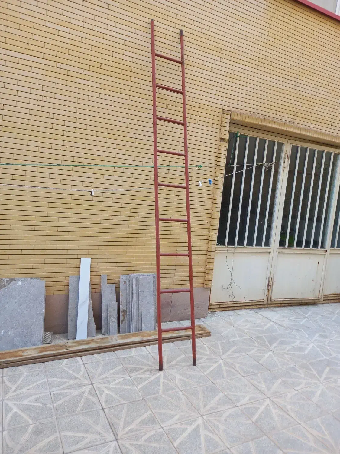 نردبان وچهار پایه فلزی|مصالح و تجهیزات ساختمان|تبریز, |دیوار