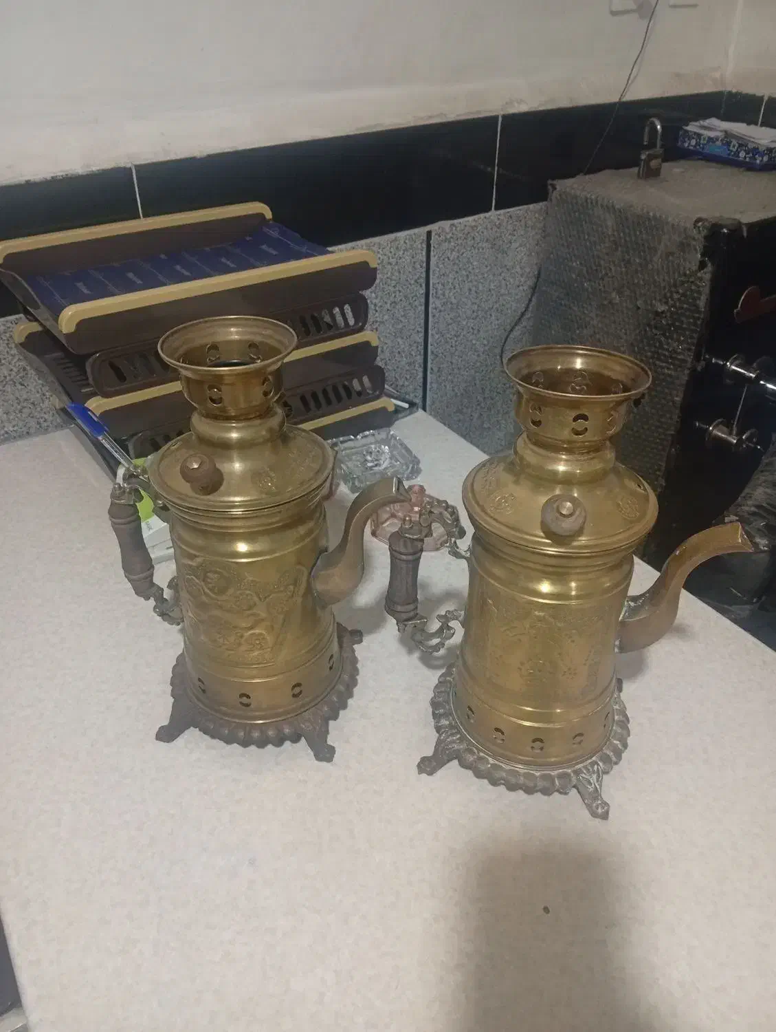 سماورهای ذغالی یک لیتری|سماور، چای‌ساز، قهوه‌ساز|نقده, |دیوار