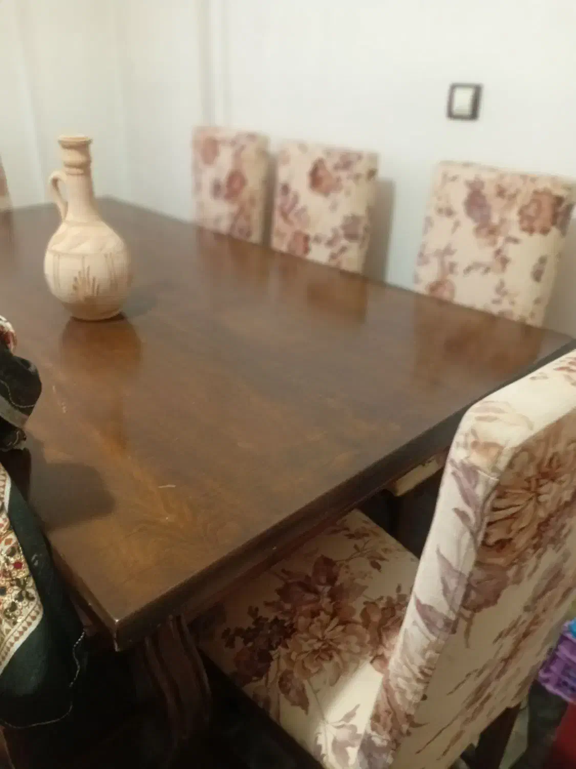 میز ناهارخوری ۸ نفره|میز و صندلی غذاخوری|رشت, دیانتی|دیوار