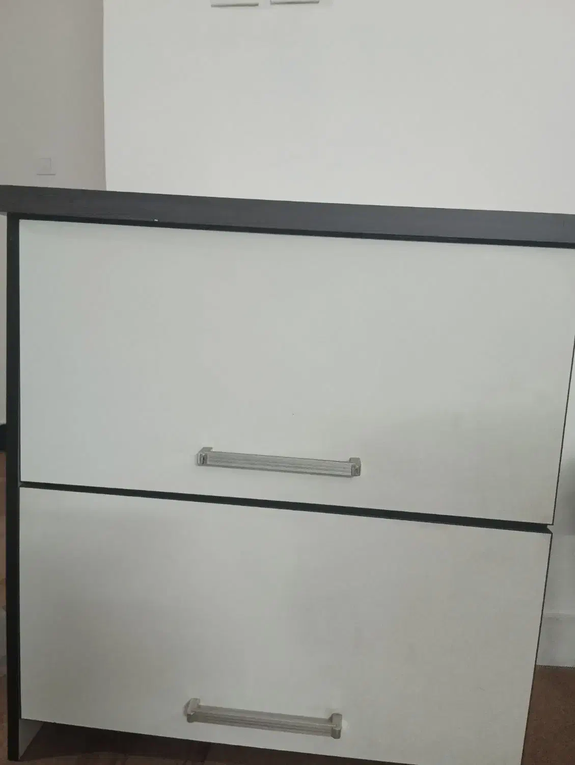 کابینت آبچکان ام دی اف با سبد استیل|آب‌چکان و نظم‌دهنده ظروف|دماوند, گیلاوند|دیوار