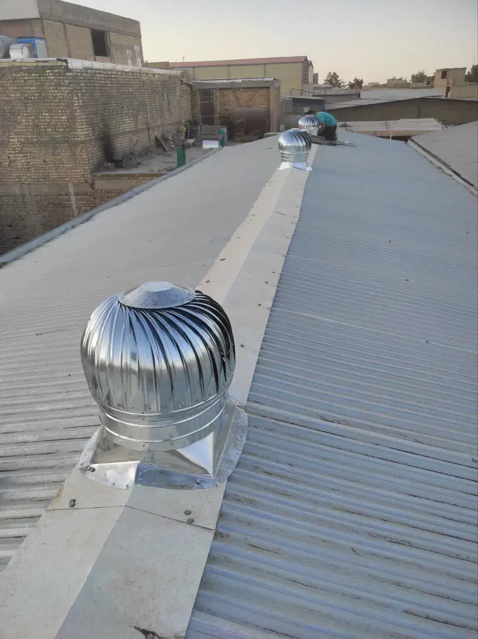 هواکش بادی خودگردان سوله|مصالح و تجهیزات ساختمان|اصفهان, دهنو|دیوار