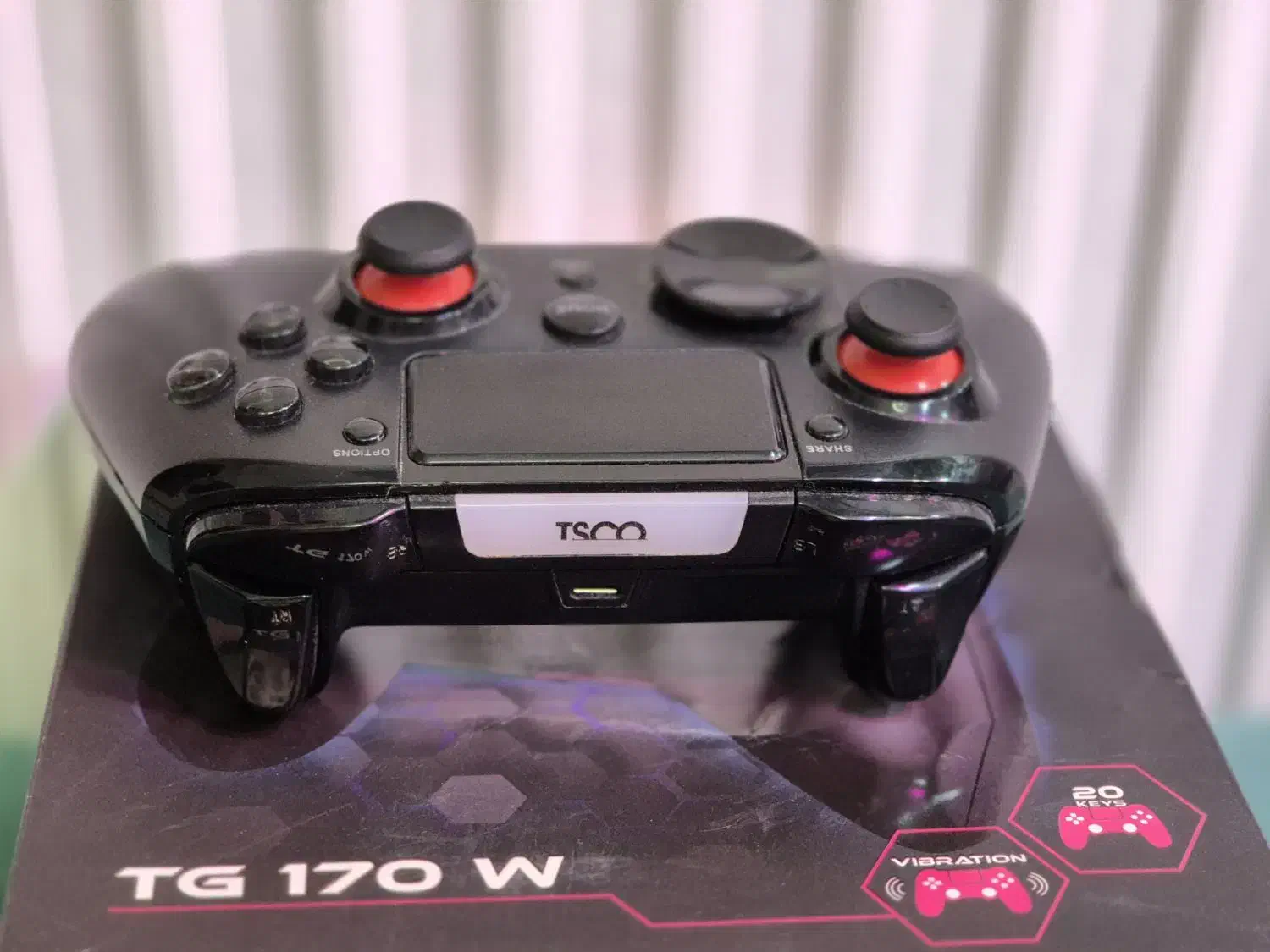 گیمپد بلوتوثی دسته بازی کامپیوتر و ps4 تسکو TG170W|کنسول، بازی ویدئویی و آنلاین|شیراز, گویم|دیوار