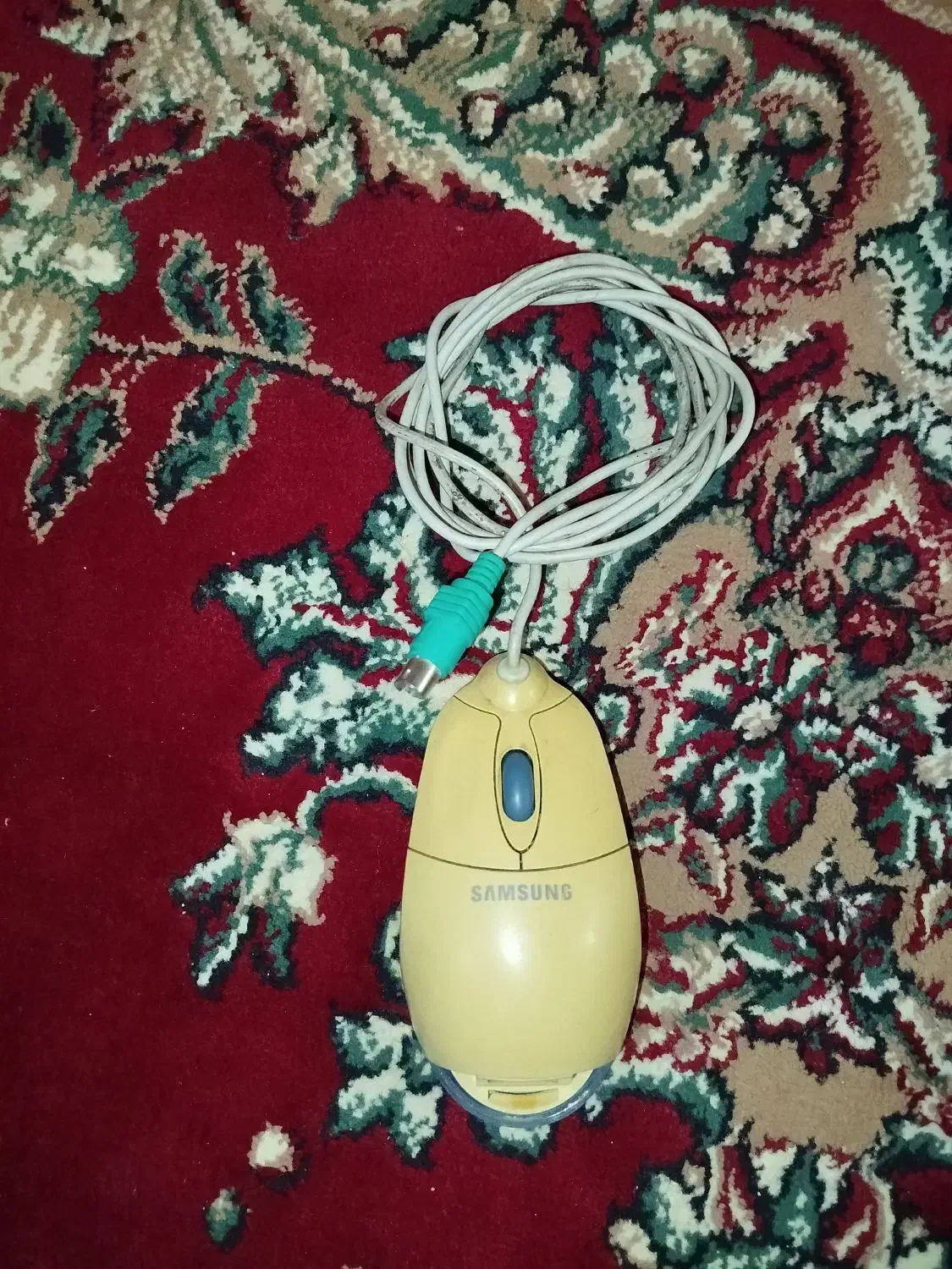 یک موس با پورت ps۲ موس سامسونگ|قطعات و لوازم جانبی رایانه|بندر امام خمینی, |دیوار