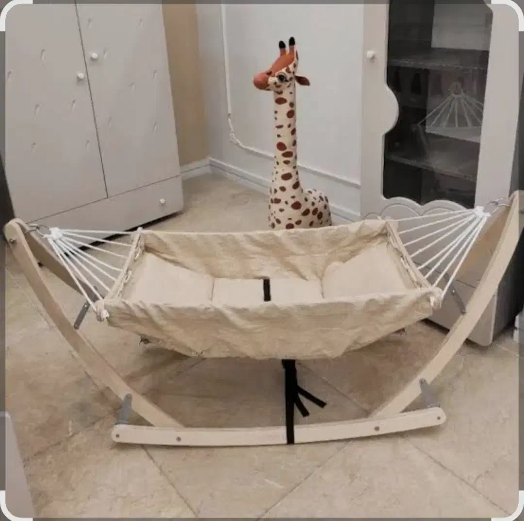 گهواره سنتی بانوج طرح ملورین|تخت و صندلی بچه|تهران, صاحب الزمان|دیوار