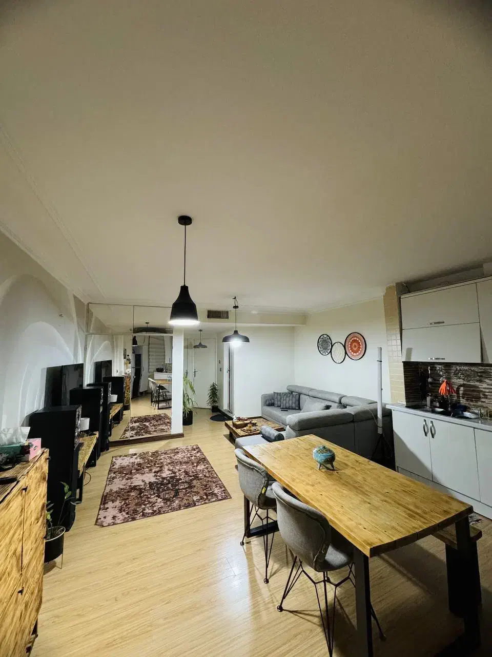 ۶۲ متر دوخواب خوش نقشه فول امکانات طوقانی