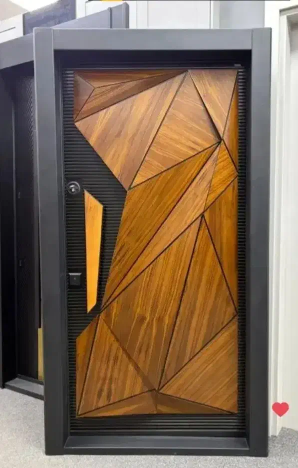 درب دوجداره آلومینیومی‌ ضدسرقت اتاقی سرویس پلیسه|مصالح و تجهیزات ساختمان|خرم‌آباد, |دیوار