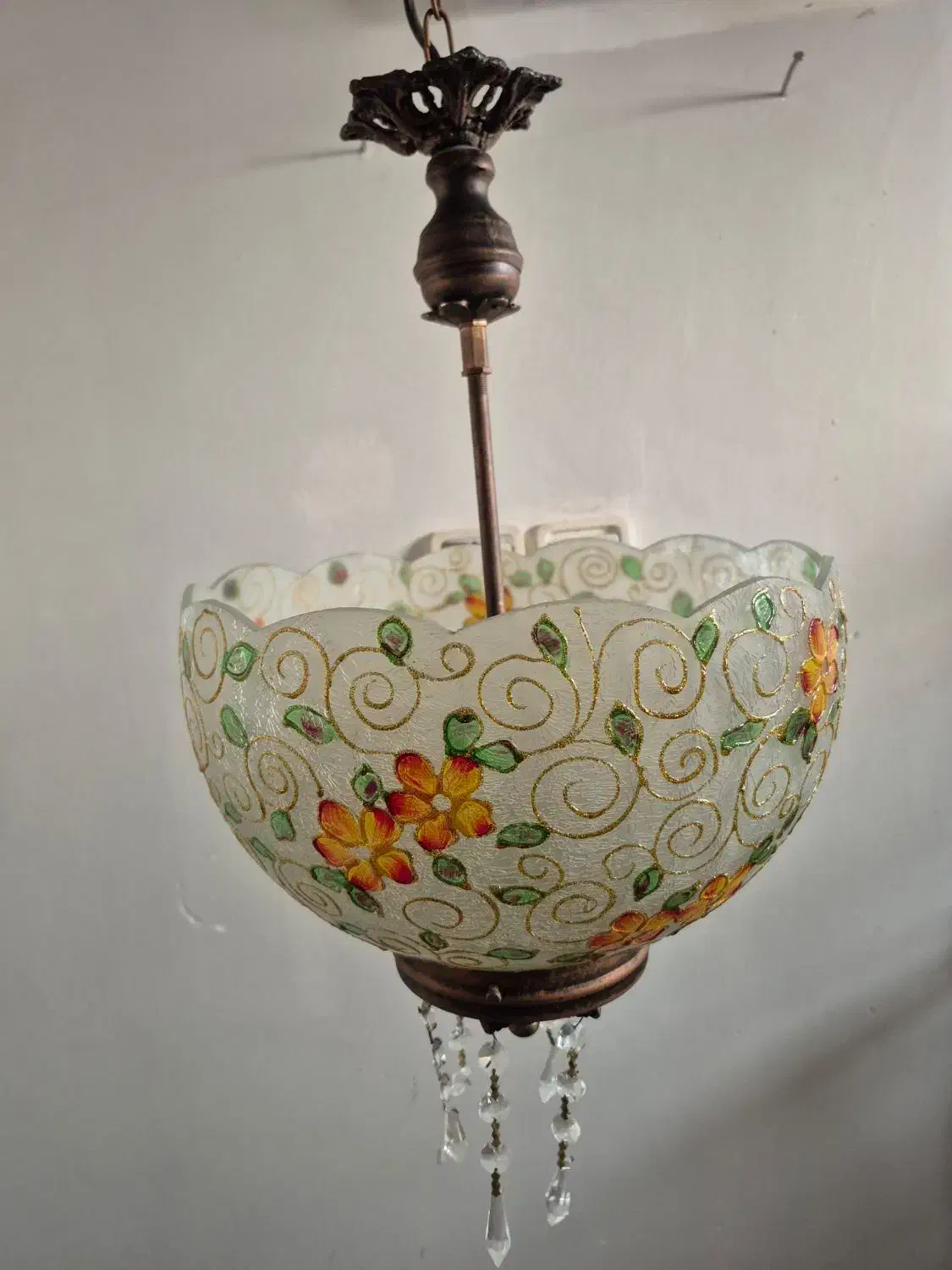 لوستر|لوستر و چراغ آویز|قم, نیروگاه|دیوار