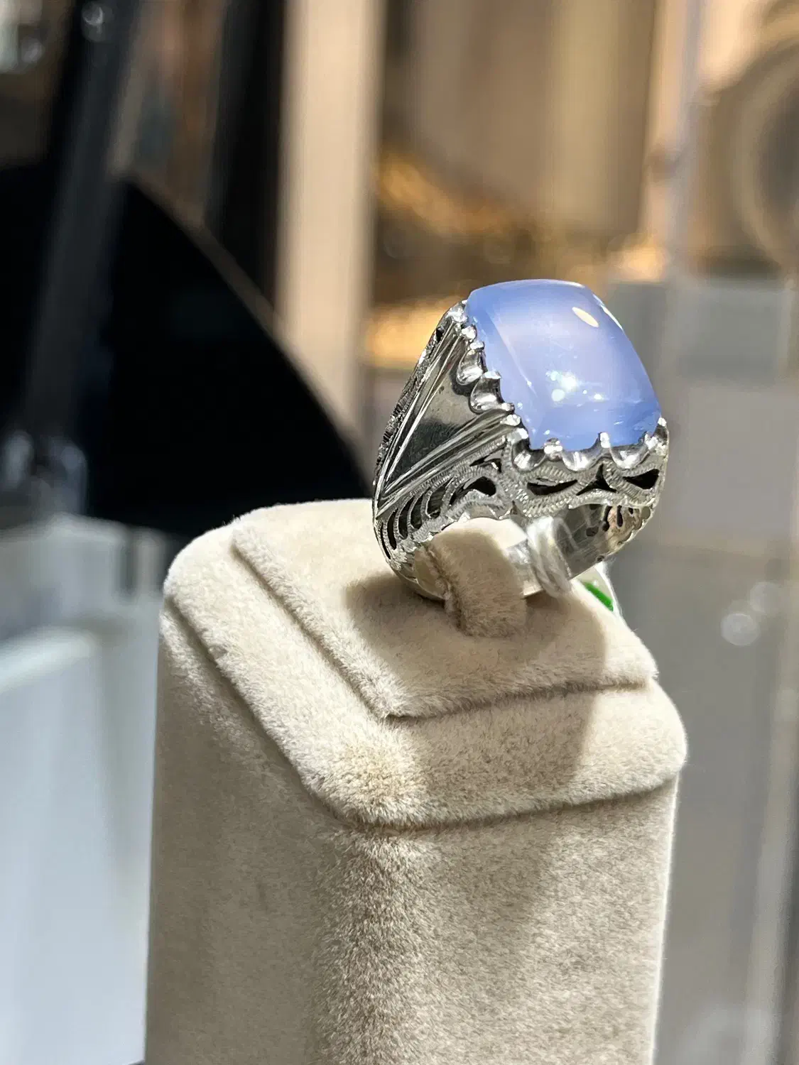 جشنواره انگشتر دستساز نقره با سنگ های معدنی|جواهرات|اصفهان, بهار آزادی|دیوار