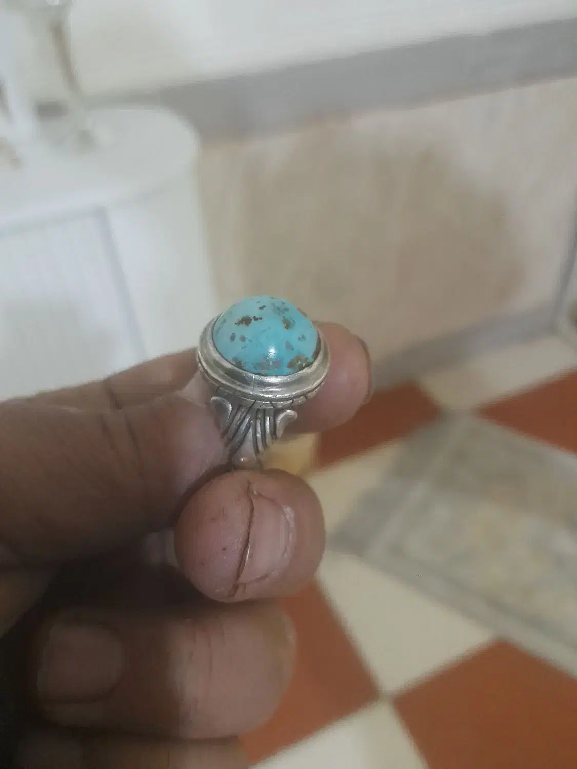 انگشتره فیروزه|جواهرات|خرم‌آباد, |دیوار