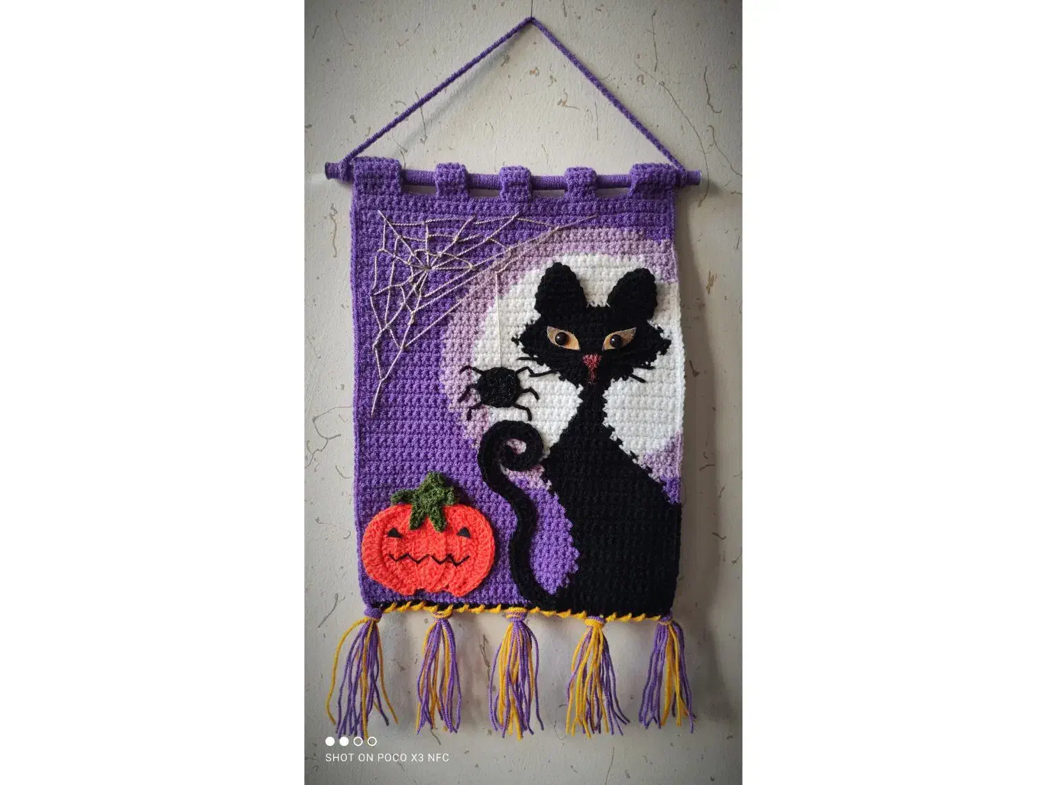 تابلو دستباف دیوارکوب گربه|صنایع دستی و سایر لوازم تزئینی|تهران, دهم فروردین|دیوار