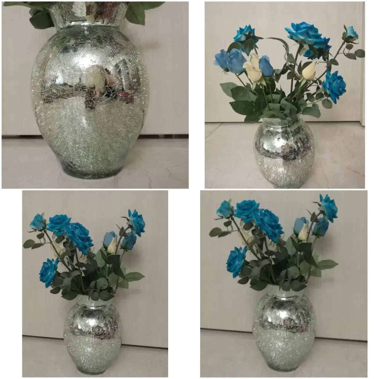 گل با گلدان|گل مصنوعی|اندیشه, شهرک مریم|دیوار