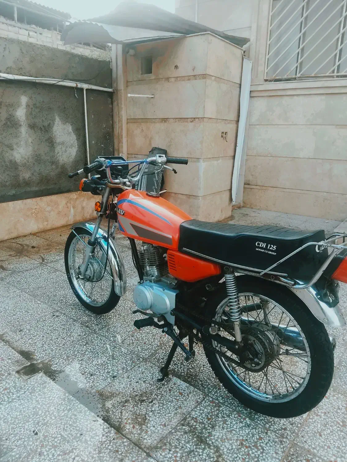 موتور ۱۲۵ کویر مزایده|موتورسیکلت|گالیکش, |دیوار