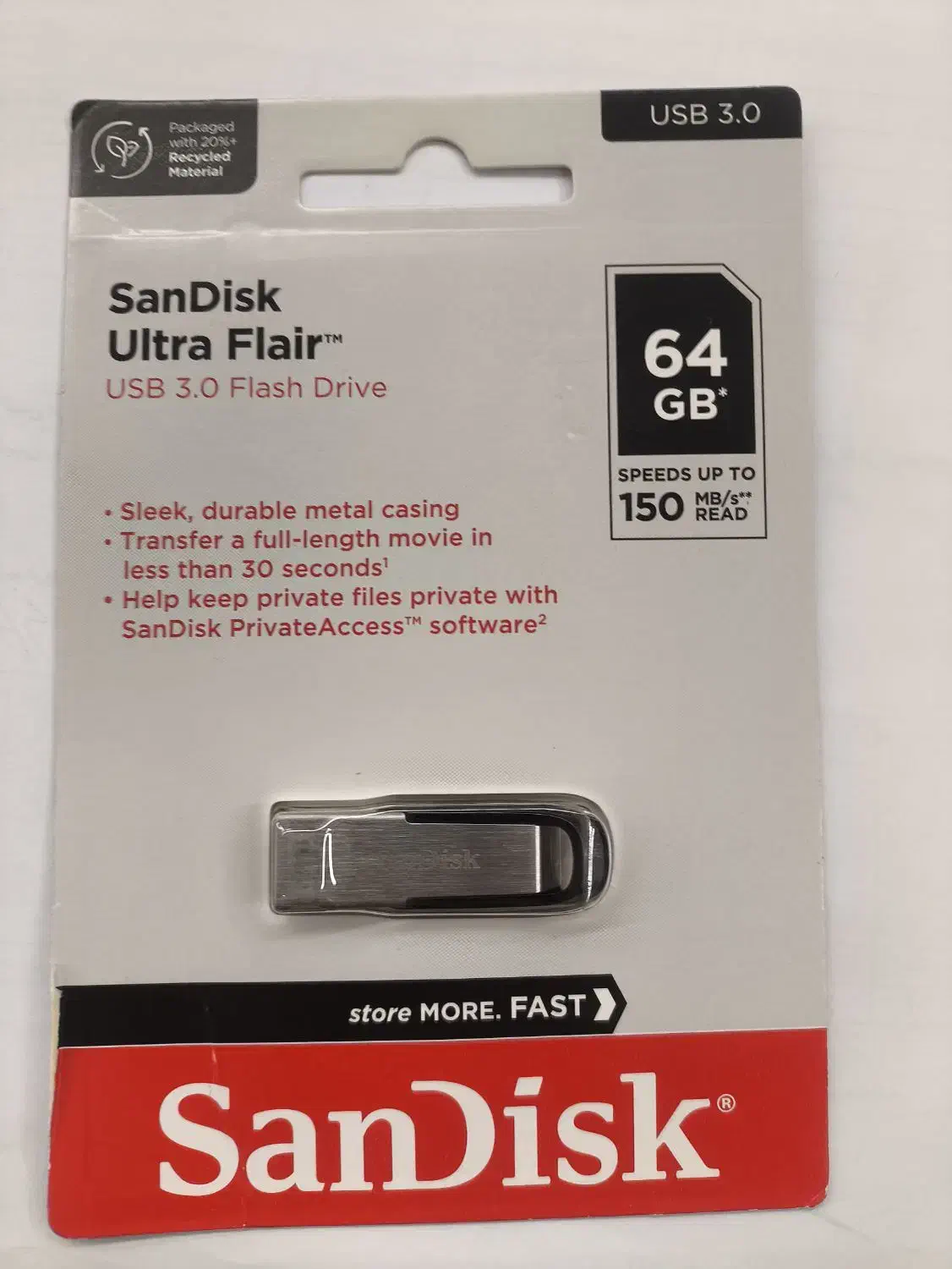 فلش 64 گیگ sandisk نو|قطعات و لوازم جانبی رایانه|تهران, سجاد|دیوار