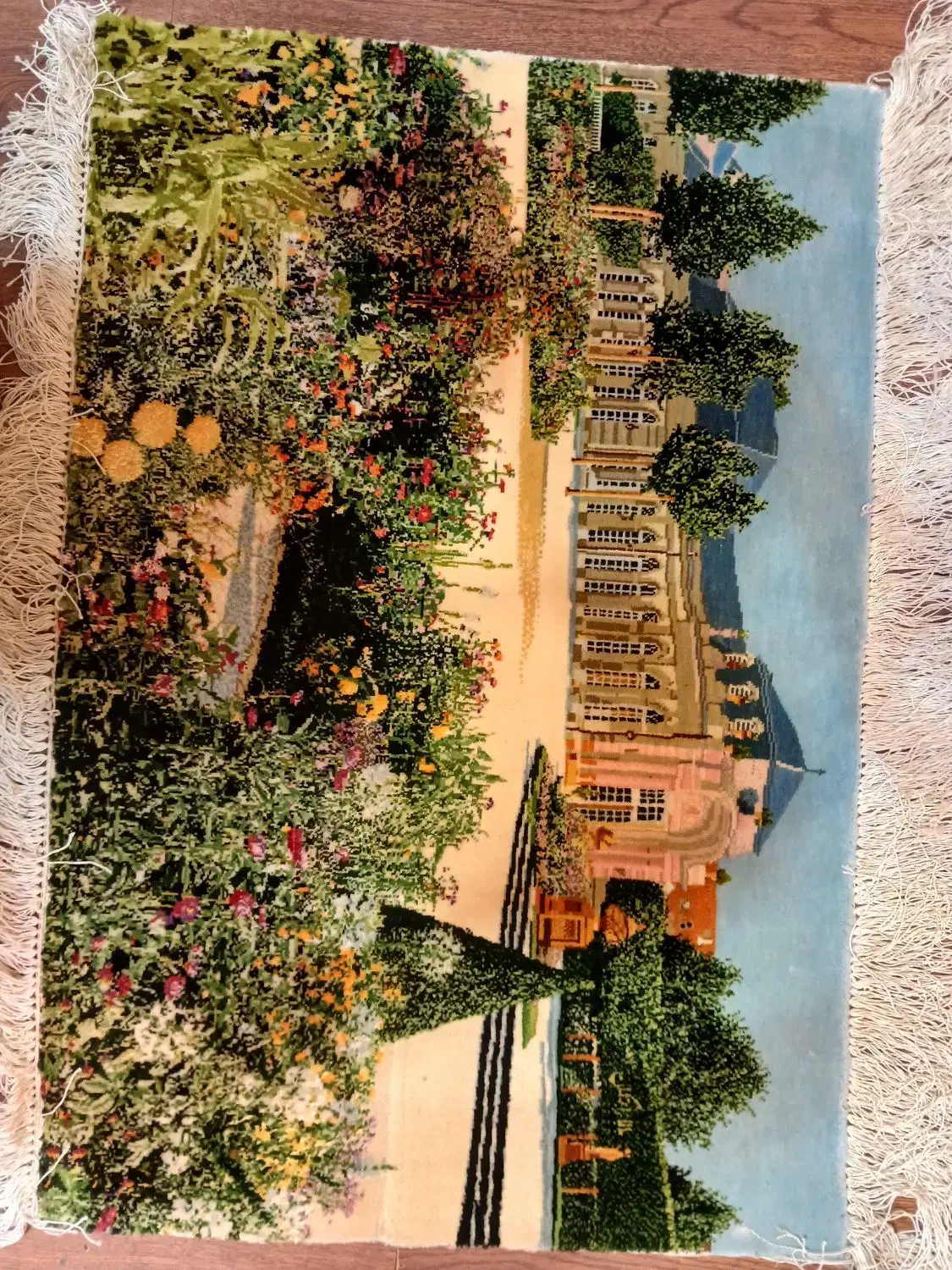 تابلو فرش دستبافت تبریز|تابلو فرش|تهران, علم و صنعت|دیوار