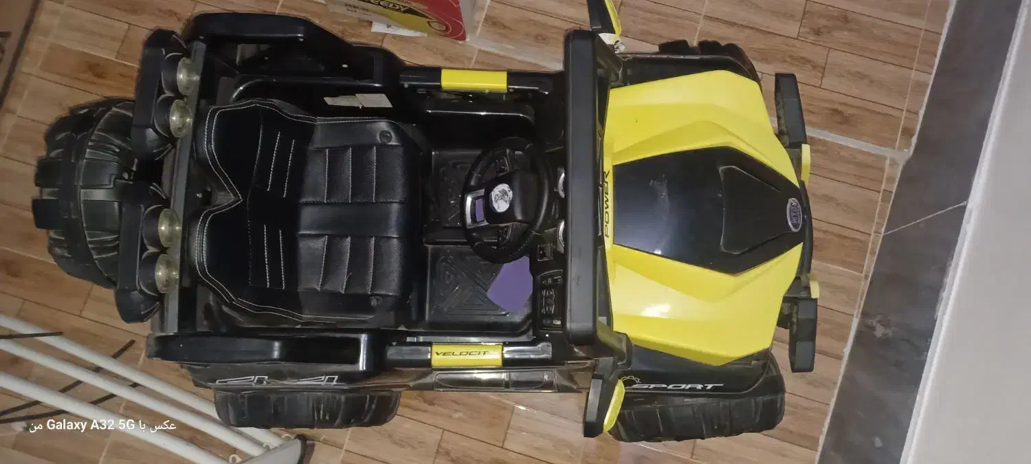 ماشین برقی در حد نو|اسباببازی بچه|پارسآباد, |دیوار