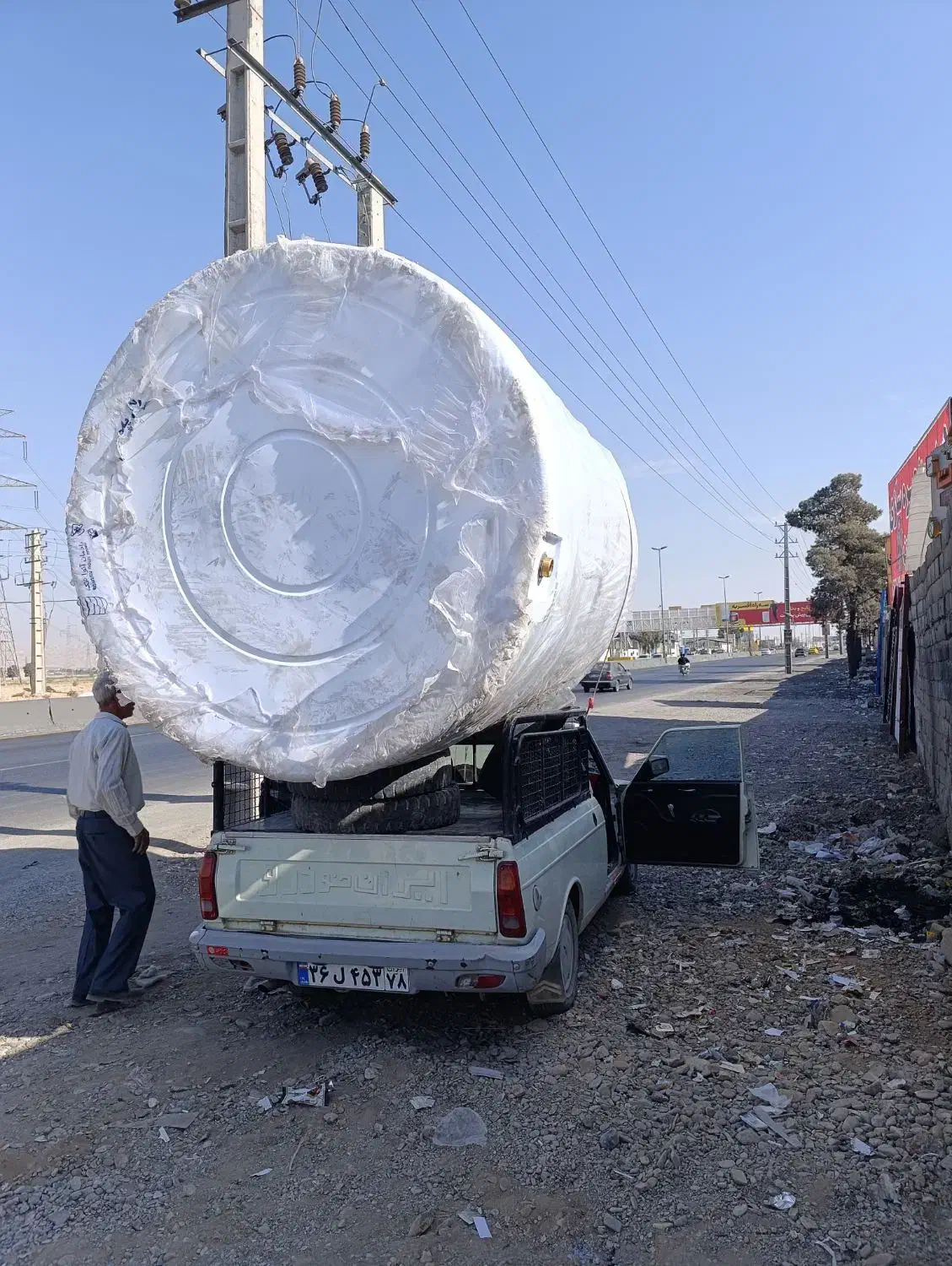 تانکر آب/ ۷هزار لیتری/ سه لایه/ضد جلبک|مصالح و تجهیزات ساختمان|پاکدشت, پاکدشت (مامازند)|دیوار