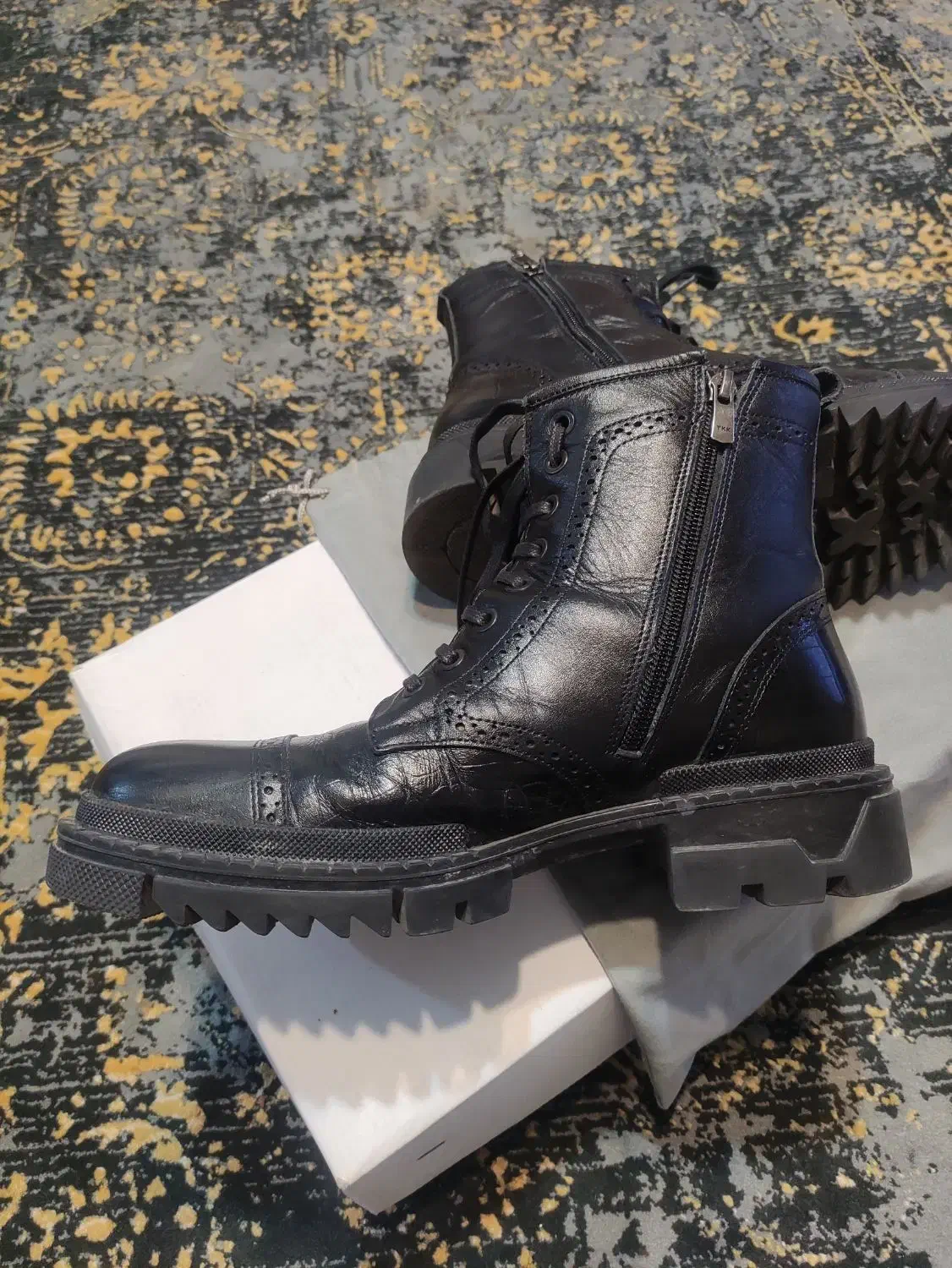 کفش مردانه - نیم بوت چرم مشهد|کیف، کفش، کمربند|بندرعباس, |دیوار