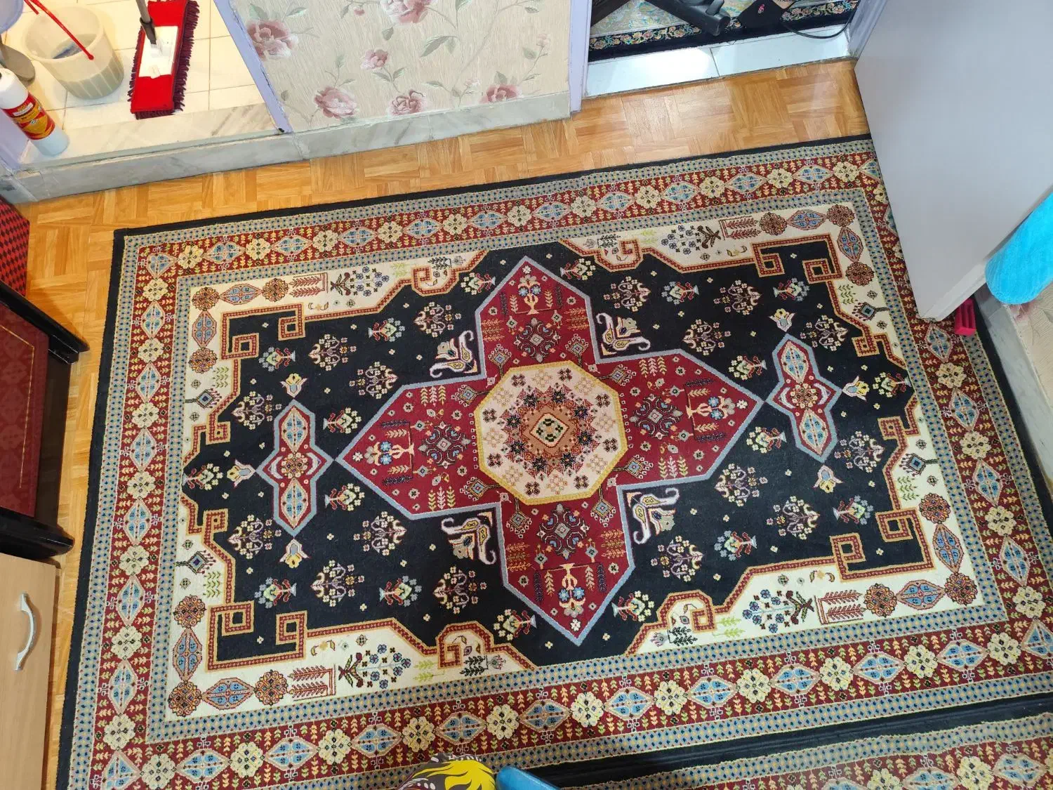 فرش ماشینی ۳ تکه|فرش|تهران, ستارخان|دیوار