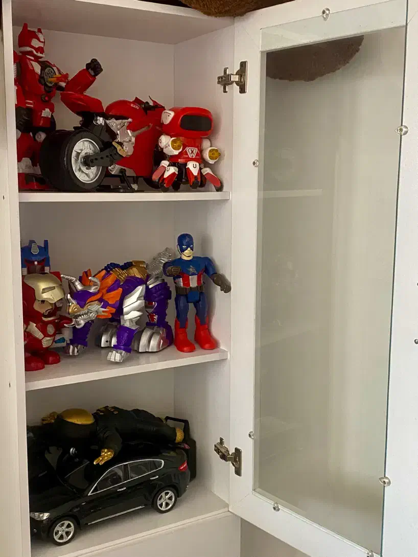 کمد / ویترین / قفسه / کتابخونه|کتابخانه، شلف، قفسههای دیواری|قم, الغدیر|دیوار