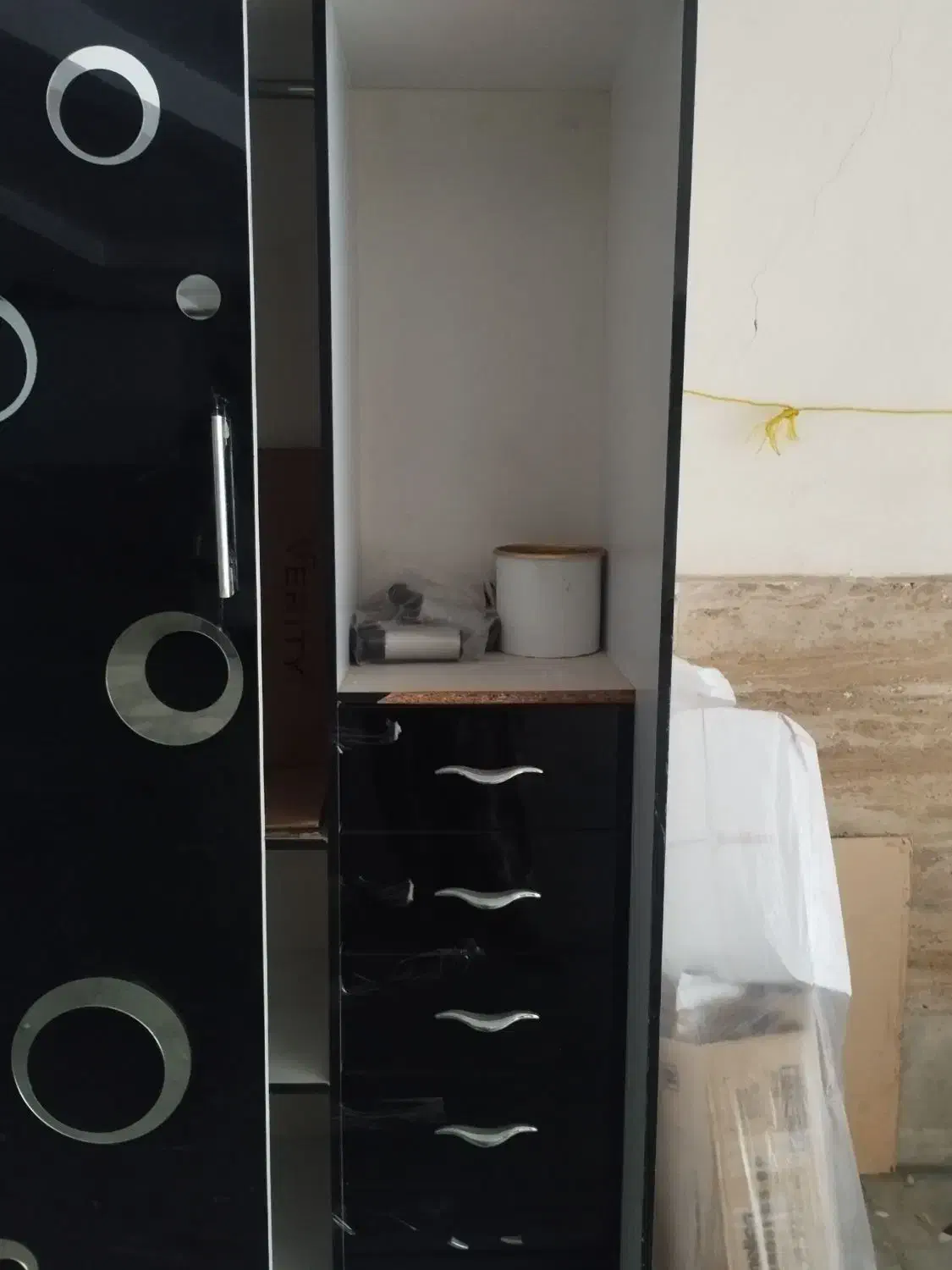 کمد دو در ریلی های گلس|جاکفشی، کمد، دراور|اسلام‌شهر, شهرک قائمیه|دیوار