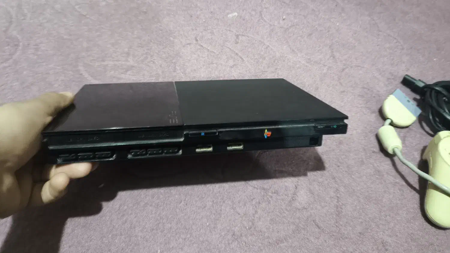 دستگاه پلستیشن ۲ دسته سالم|کنسول، بازی ویدئویی و آنلاین|مشهد, شهرک شهید باهنر|دیوار