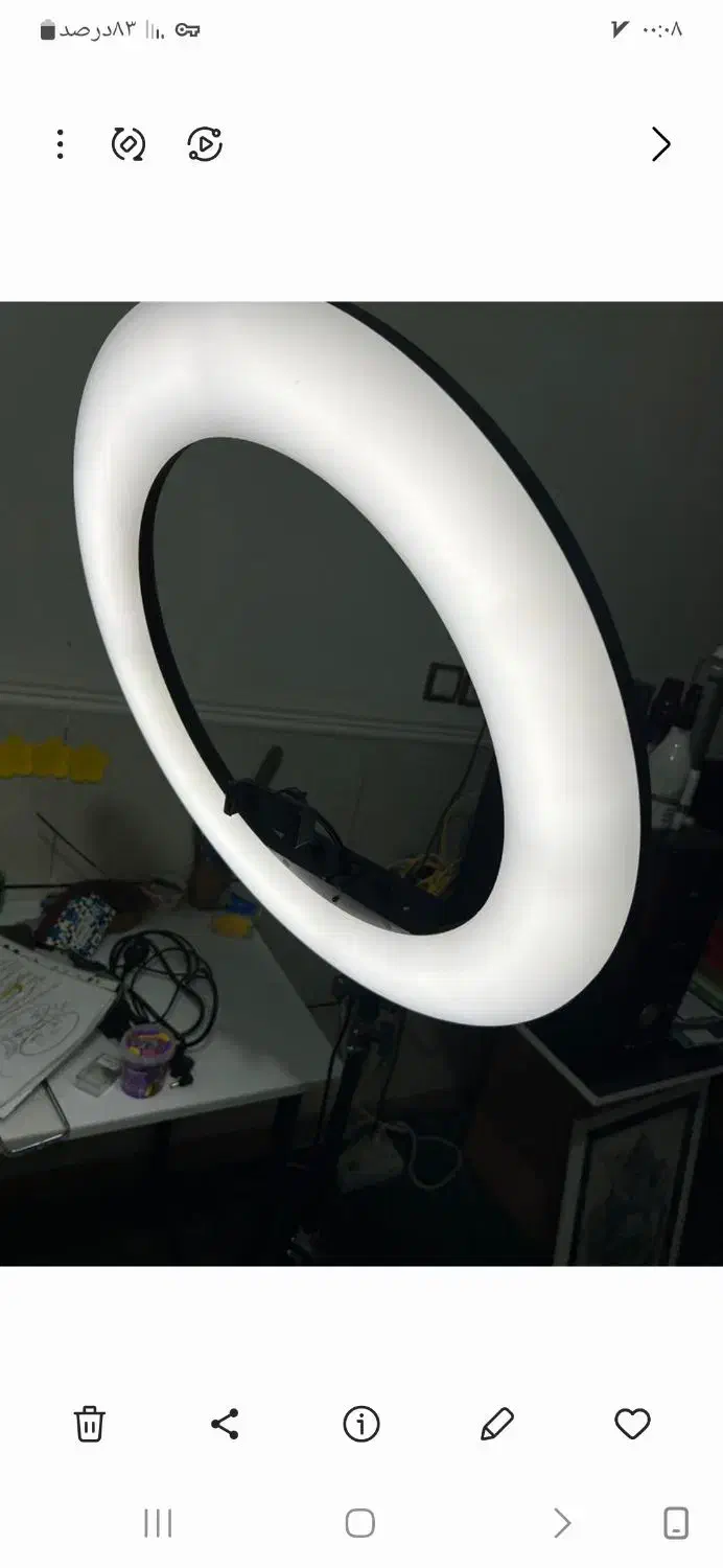 رینگ لایت|دوربین عکاسی و فیلمبرداری|بهبهان, |دیوار