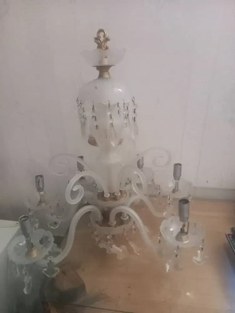 لوستر ۵ شاخه|لوستر و چراغ آویز|اهواز, معین زاده|دیوار