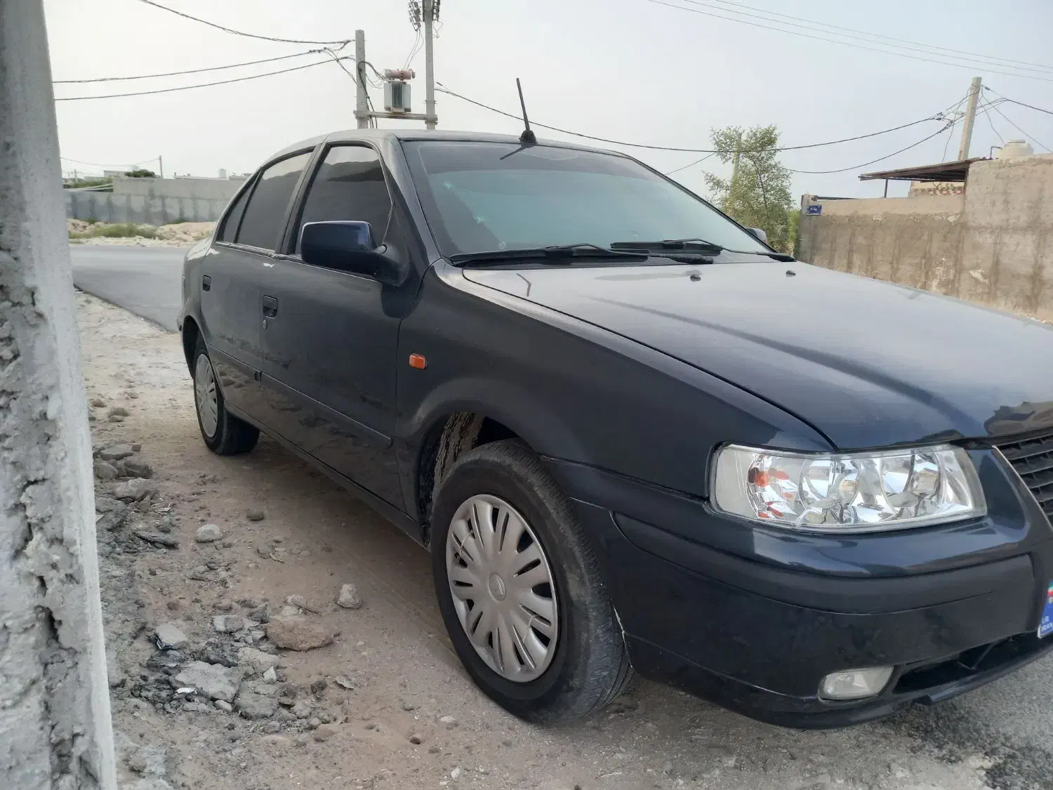 سمند آبی میتالیک|خودرو سواری و وانت|قشم, |دیوار