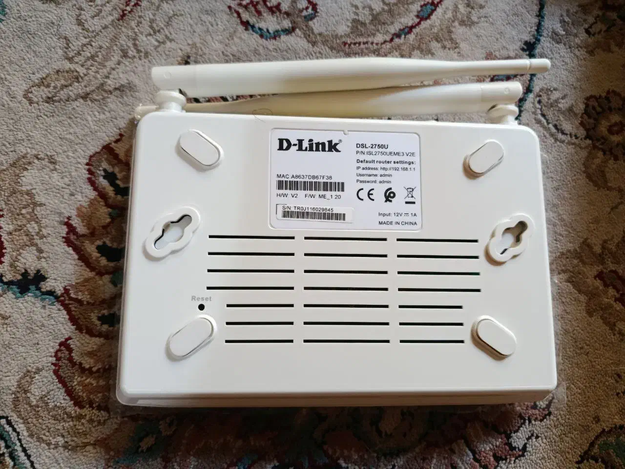 مودم DSL 2750u|مودم و تجهیزات شبکه|پاکدشت, پاکدشت (مامازند)|دیوار