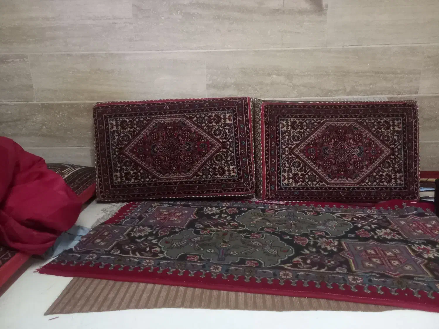 یکجفتپشتیدستبافبفروشمیرسد|پشتی|زنجان, |دیوار