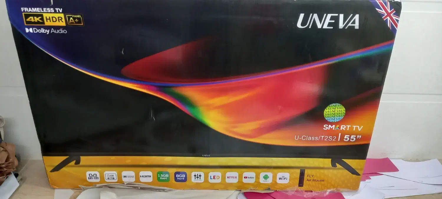 ال ای دی ۵۵اینچ|تلویزیون و پروژکتور|قم, حکمت شمالی|دیوار