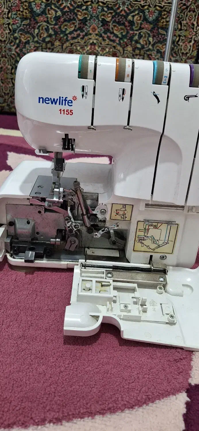 چرخ سر دوز چهار نخ|چرخ خیاطی و ریسندگی|کرمان, |دیوار