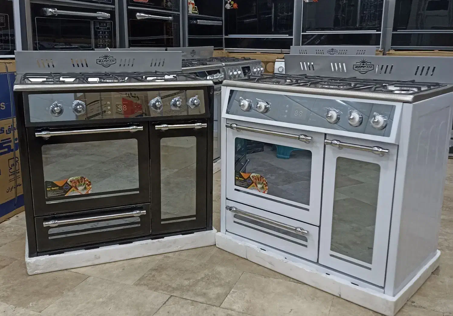 اجاق گاز طرح فر مدل avers|اجاق گاز و لوازم برقی پخت‌وپز|قم, علی آباد|دیوار