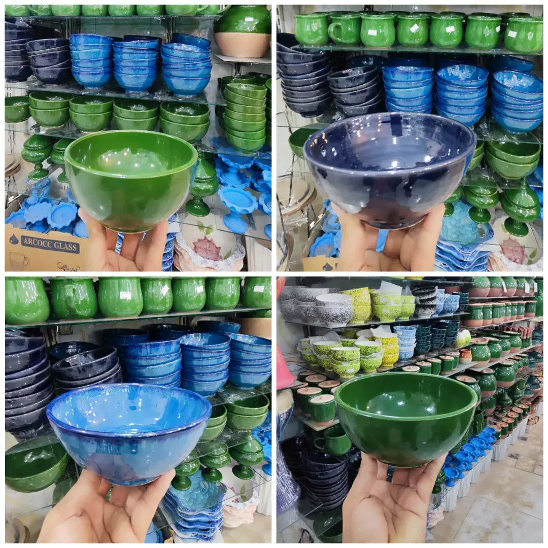 کاسه آبگوشت خوری سفالی سفال دیزی پتوس ورمی ناز|ظروف سرو و پذیرایی|قم, ولیعصر|دیوار