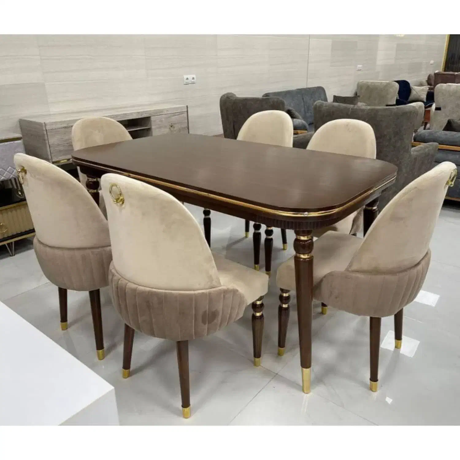 میزناهارخوری بخر از تولیدی ببرتا12ماه هم شرایط بزن|میز و صندلی غذاخوری|رشت, یخسازی|دیوار