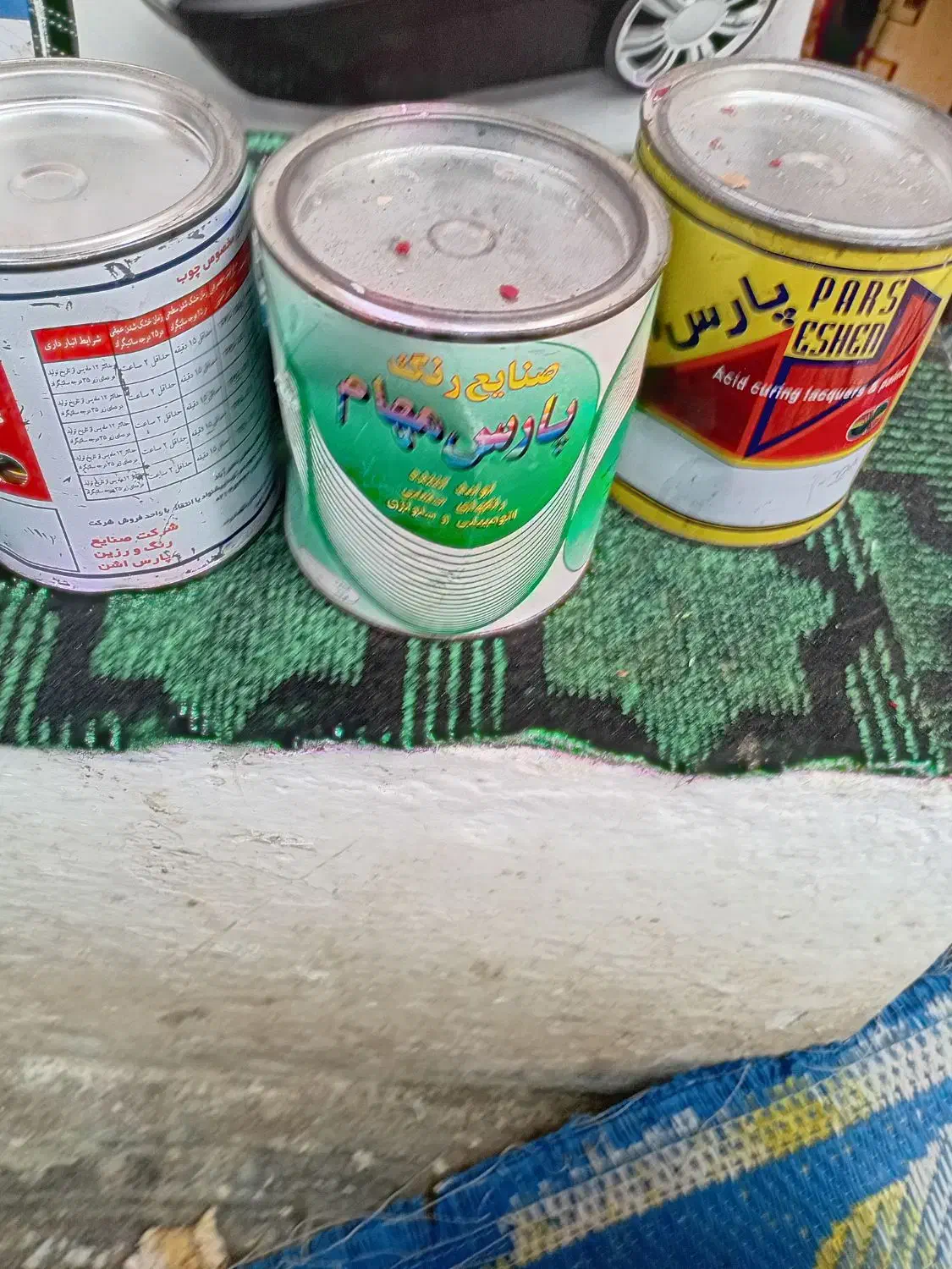 رنگ پارس مهام،پارس اشن چوب ونیم پلی استر|مصالح و تجهیزات ساختمان|امیرکلا, |دیوار