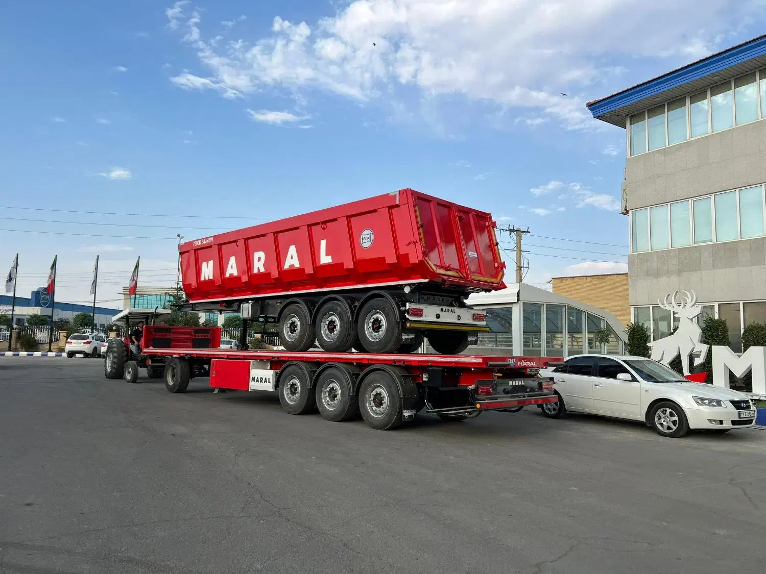 کمپرس مارال شرکتی ودست ساز|خودرو سنگین|ورزنه, |دیوار