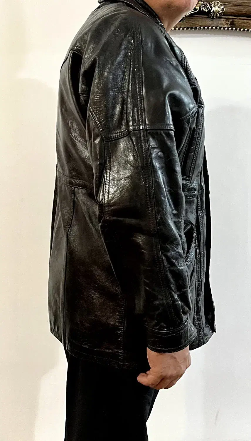 کاپشن چرم سایز ایکس لارج|لباس|سهند, |دیوار