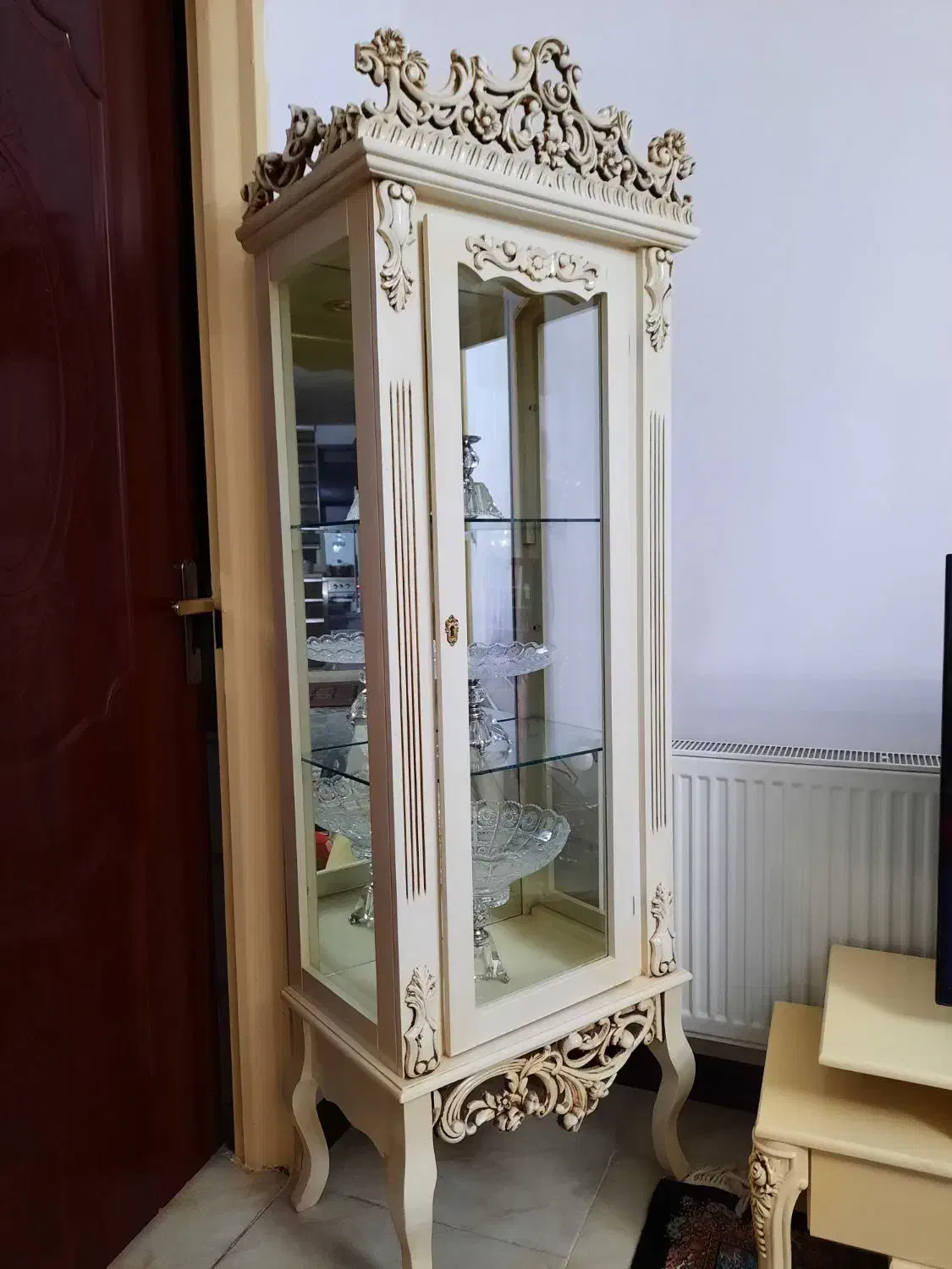 بوفه چوبی در حد نو|بوفه، ویترین، کنسول|پاکدشت, پاکدشت (مامازند)|دیوار