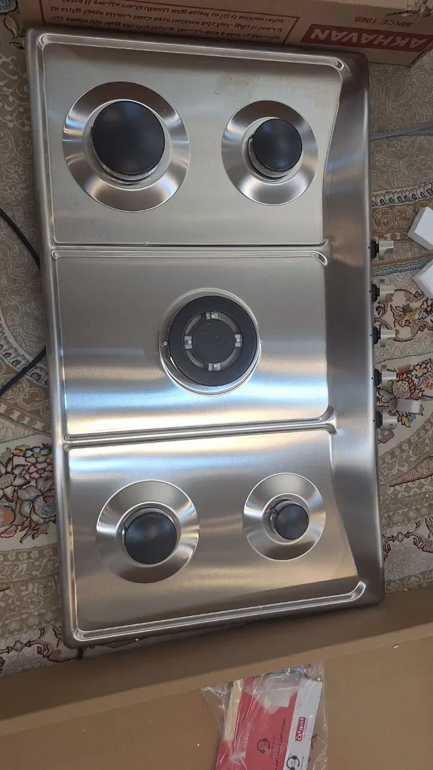 گاز صفحه ای رومیزی|اجاق گاز و لوازم برقی پختوپز|اسفراین, |دیوار