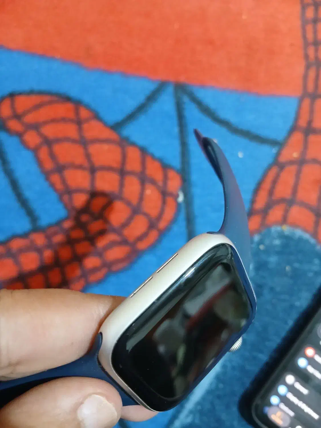 اپل واچ SE ۲۰۲۲سایز44سلامت باتری۹۳درصد کم کار|ساعت|کوهدشت, |دیوار