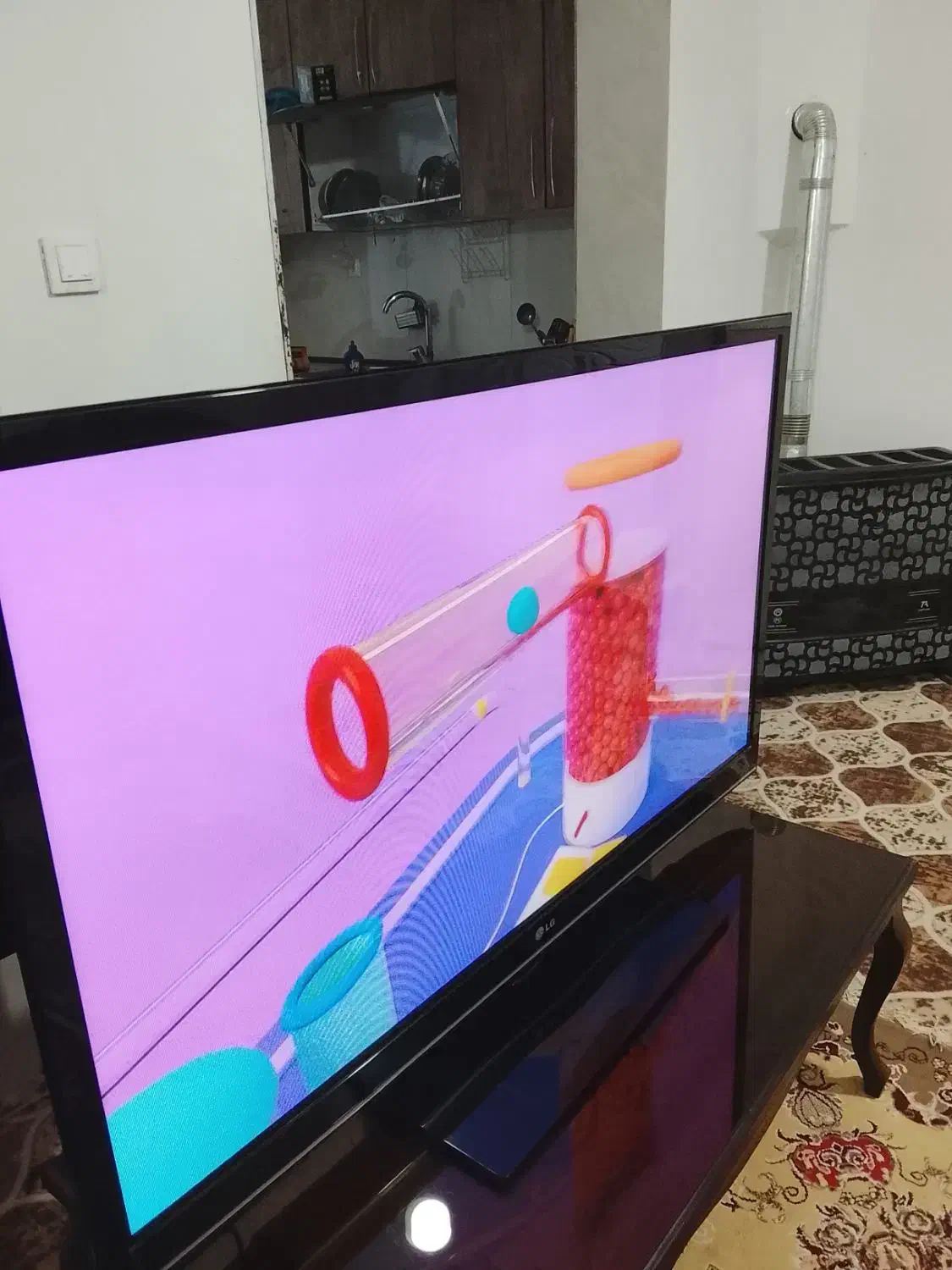 تلوزیون50اینج اصلی الجی کره درحدنو باریک باگارانتی|تلویزیون و پروژکتور|نیشابور, فردوسی جنوبی|دیوار