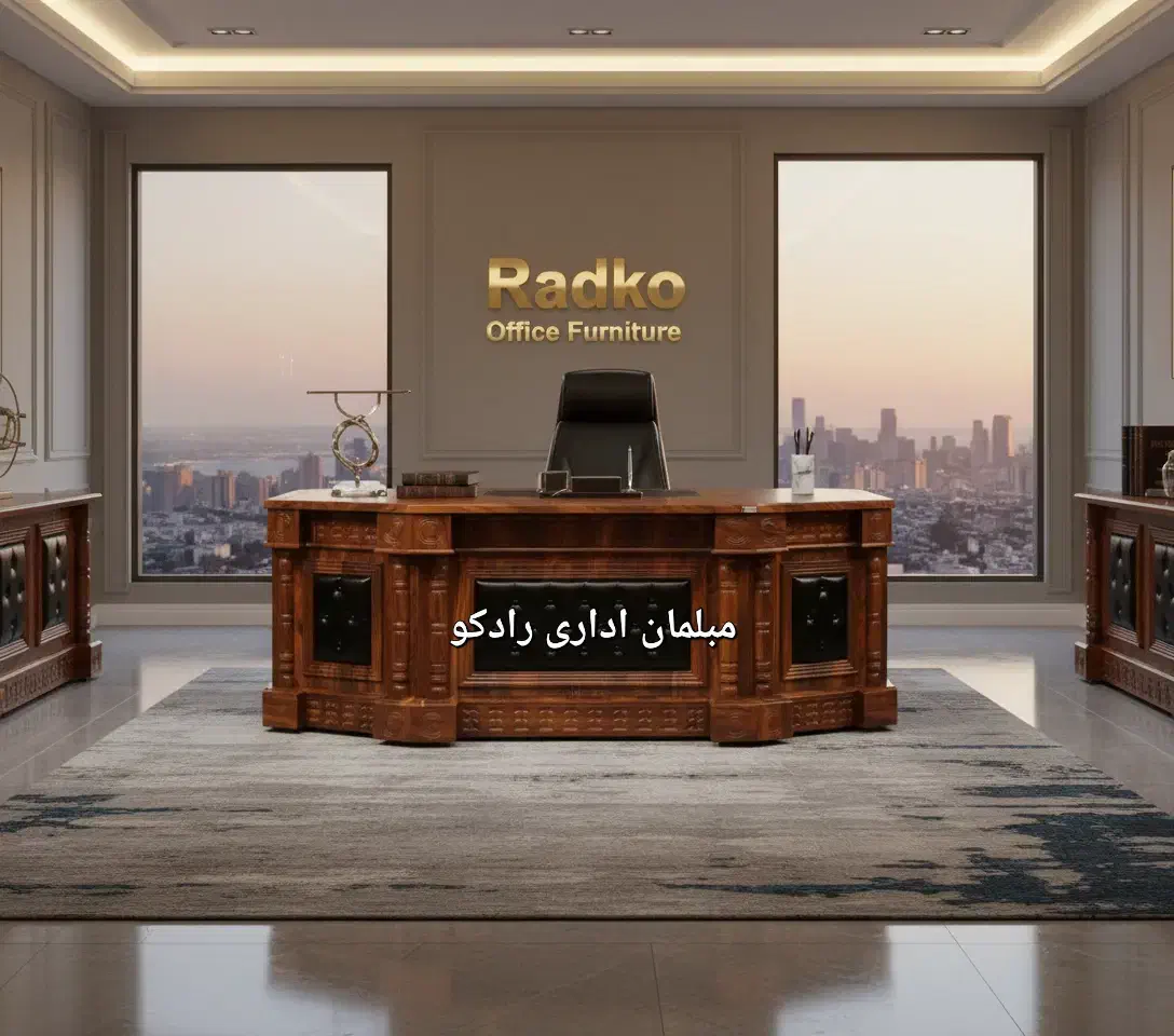 مبلمان اداری میز mo7/نایک /جکسون پایه مثلثی اقساط|مبلمان اداری|تهران, یافت آباد جنوبی|دیوار