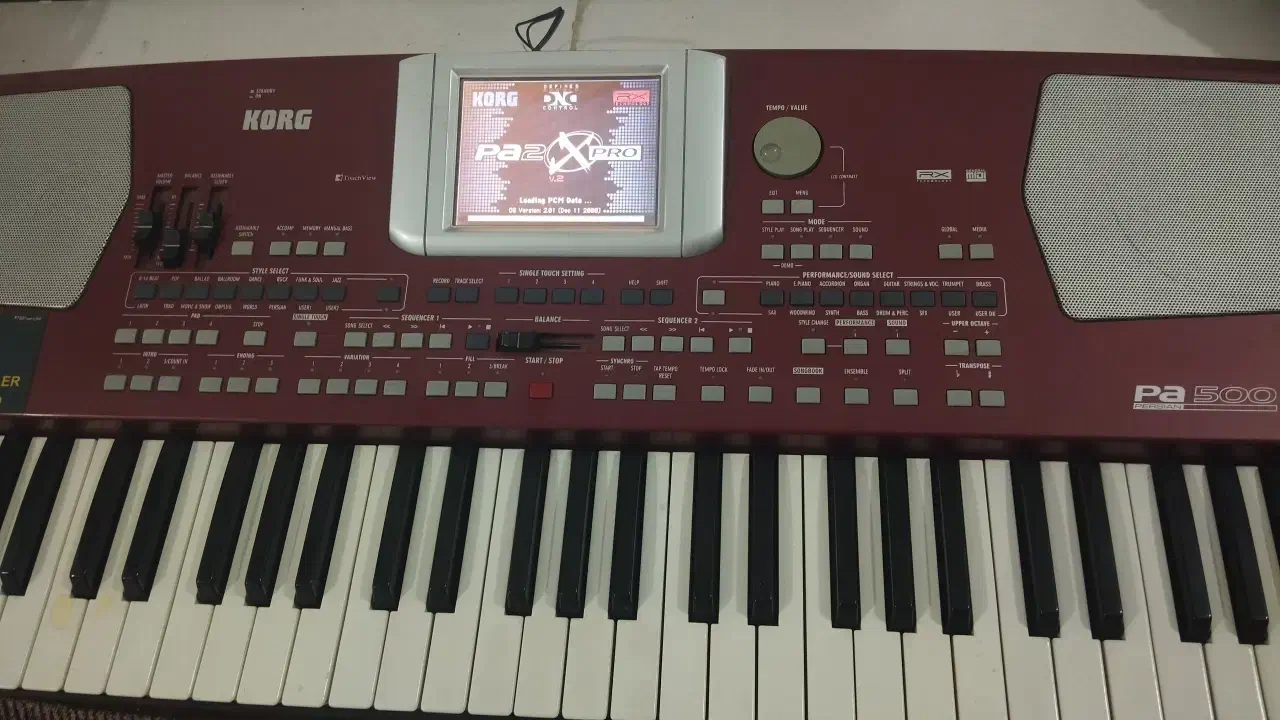 ارگ pa500تبدیل به pa2x|پیانو، کیبورد، آکاردئون|کوهدشت, |دیوار