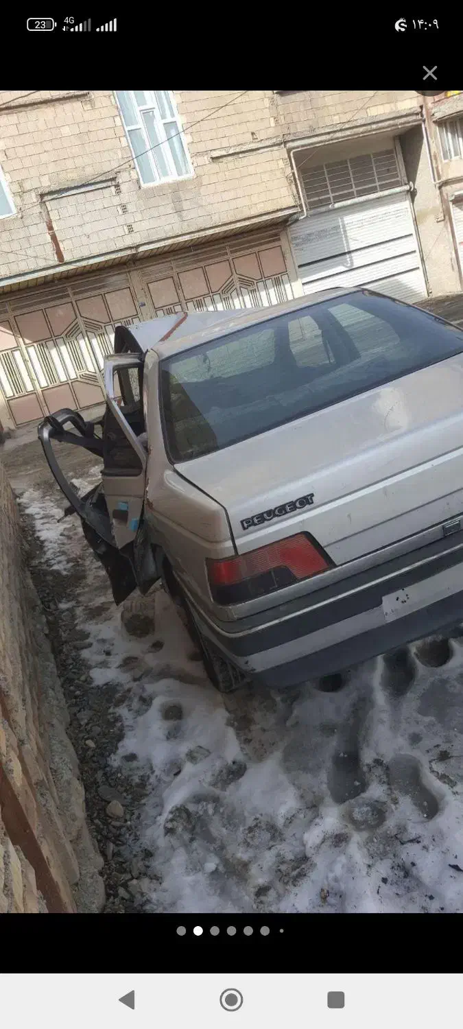 قسمت عقب ۴۰۵|قطعات یدکی و لوازم جانبی|سنندج, |دیوار