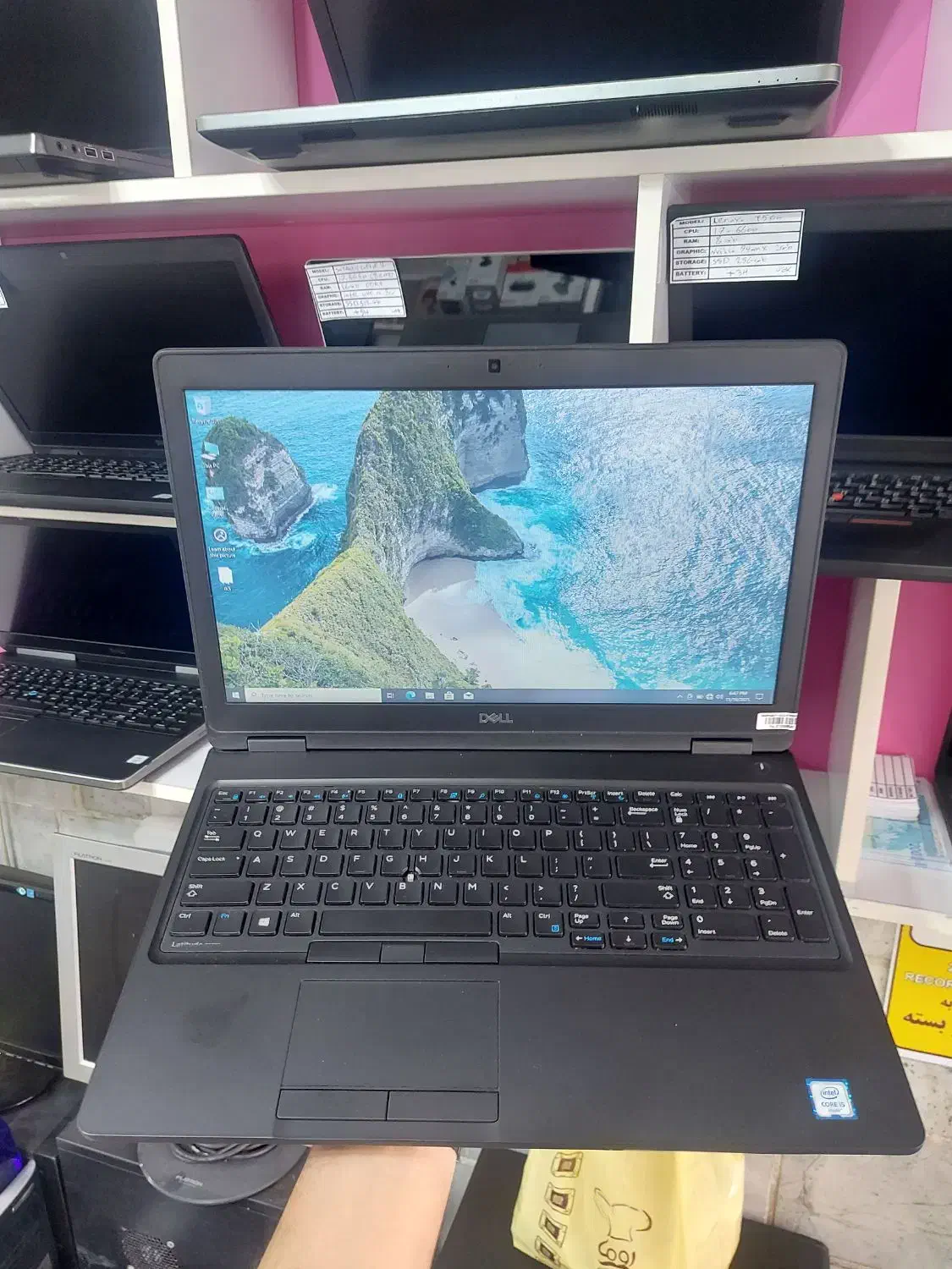 لپتاپ Dell i5 6440HQ RAM16 SSD256 فول پورت باکارتن|رایانه همراه|کرج, گلشهر|دیوار
