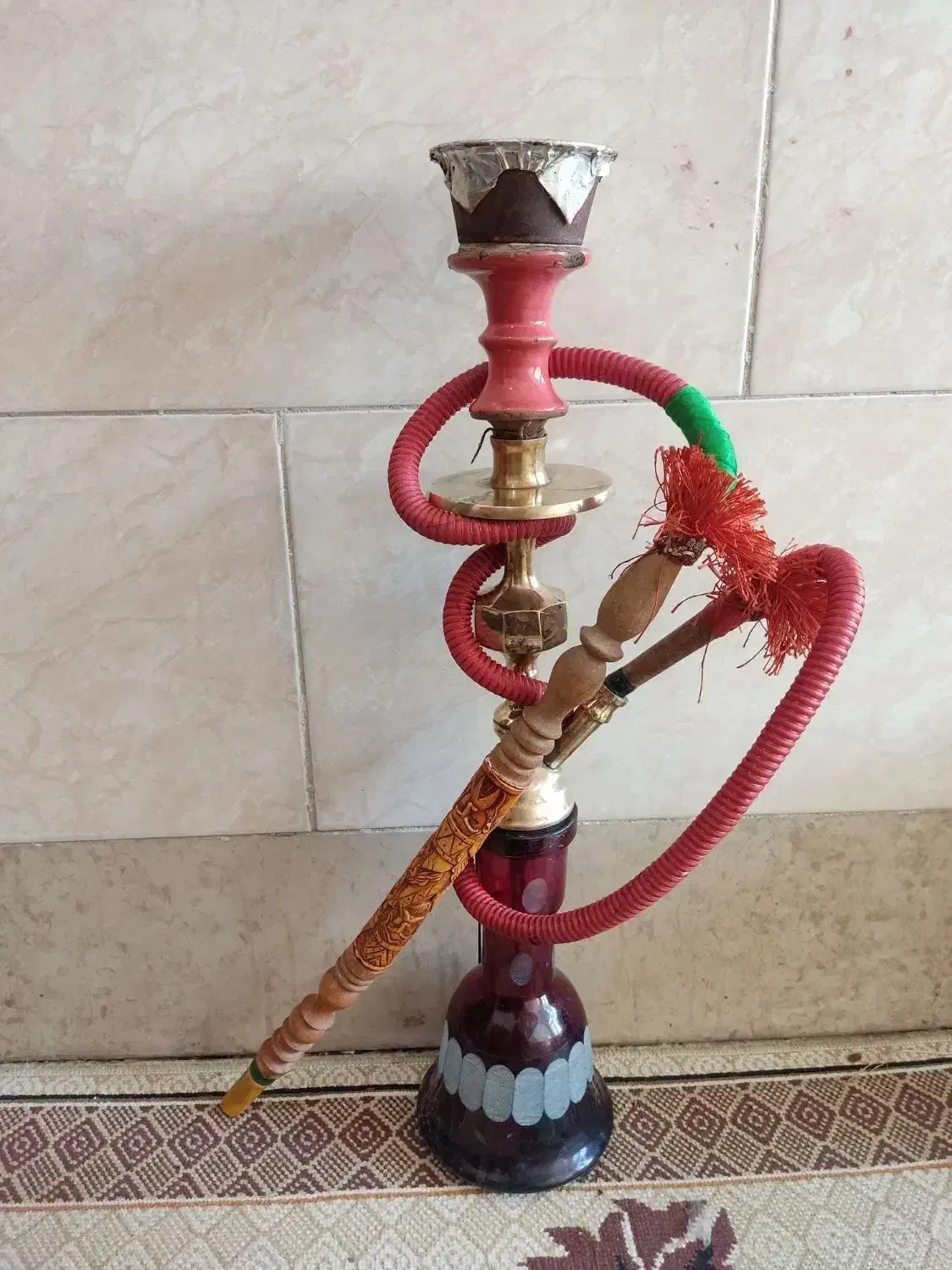 قلیون|کلکسیون و سرگرمی|قرچک, قشلاق جیتو|دیوار