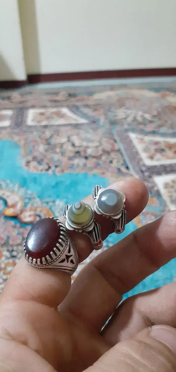 انگشتر نقره و کلکسیون اشیای عتیقه|کلکسیون اشیاء عتیقه|قوچان, |دیوار